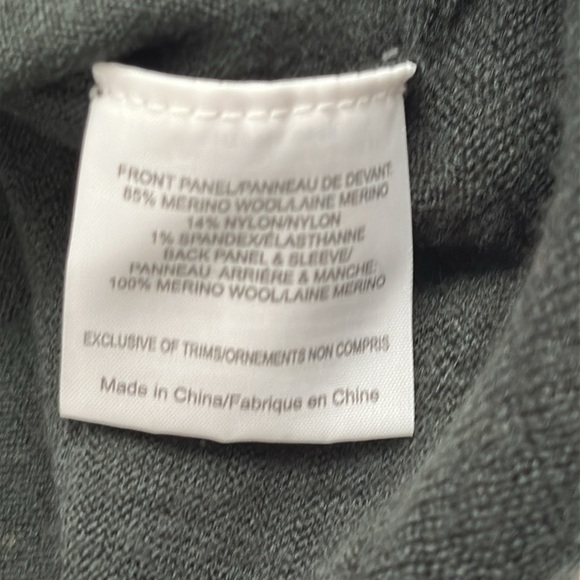 Tory Burch Madison English Green Reva button cardigan sweater XL - Picture 10 of 11